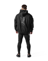 Old English Sweat Hoodie - Black