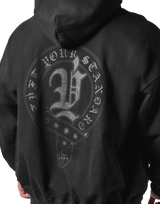 Old English Sweat Hoodie - Black