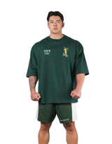 Statue Y Extra Big T-Shirt - Green