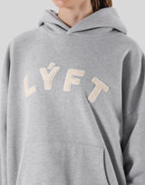 Pile Wappen Sweat Hoodie - Grey