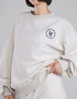 Sorona® Ring Logo Crewneck Sweatshirt - Grey