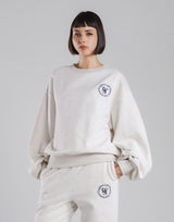 Sorona® Ring Logo Crewneck Sweatshirt - Grey