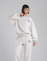 Sorona® Ring Logo Crewneck Sweat - Grey