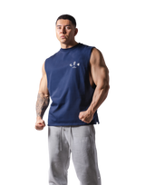 Old English No Sleeve - Navy