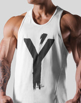 Brush Y Training Tanktop - White