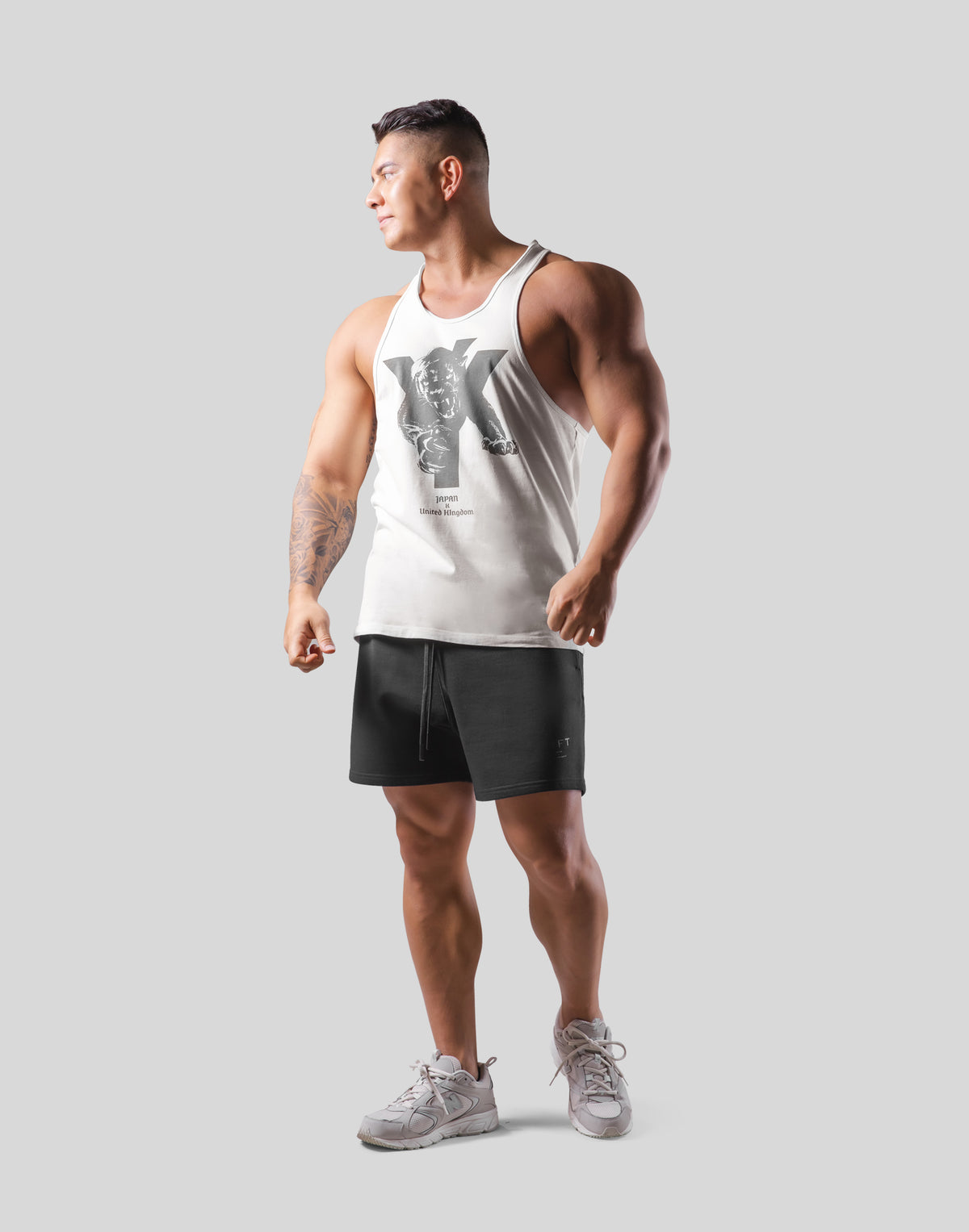 Panther Y Training Tanktop - Ivory
