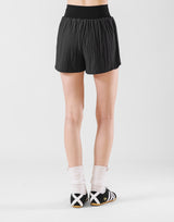 Embossed Nylon Shorts - Black
