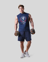 Y Plate Logo No Sleeve - Navy