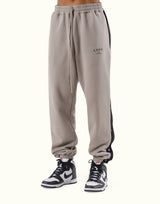 Warm Up Button Sweat Pants - Beige