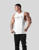 Heritage Logo Drop Tanktop - White