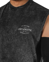 Horse Graphic Vintage Tanktop - Black