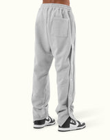 Warm Up Button Sweat Pants - Grey