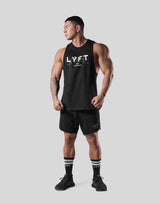 Heritage Logo Drop Tanktop - Black