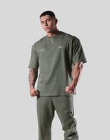 LÝFT x EVERLAST x SUNG Big T-Shirt - Olive