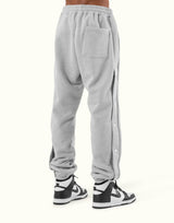 Warm Up Button Sweat Pants - Grey