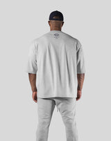 LÝFT × Power House Gym Extra Big T-Shirt - Grey