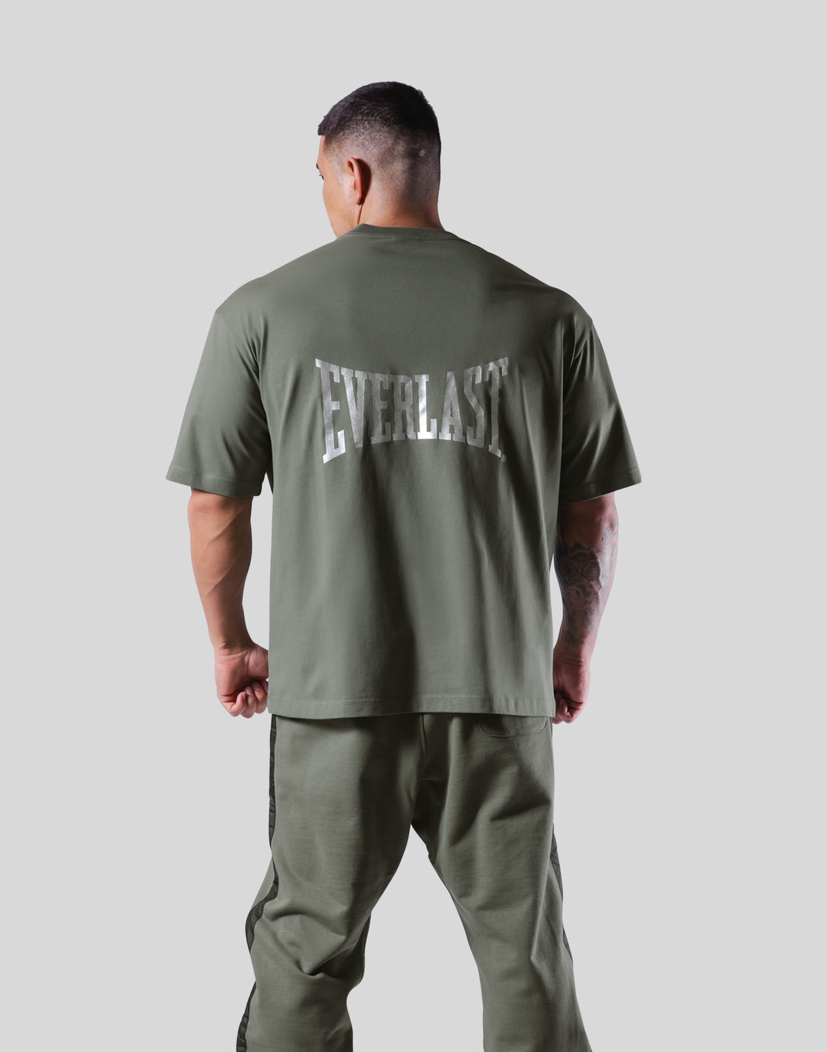 LÝFT x EVERLAST x SUNG Big T-Shirt - Olive