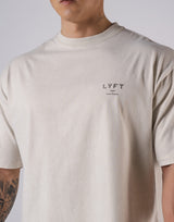 Vintage Statue Y Graphic Vintage Big T-Shirt - Ivory