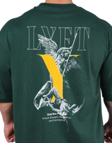 Statue Y Extra Big T-Shirt - Green