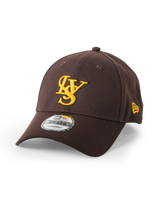 LÝFT × New Era 9Forty LYS Logo - Brown