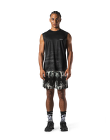 Faded Graphic Tanktop - Black