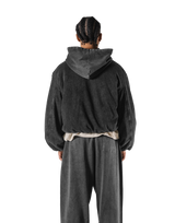 SWITCH LAYER™ Vintage Hoodie | MA-1 Puffer Jacket - Black