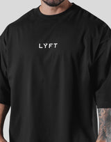 18 Logo Extra Big T-Shirt - Black