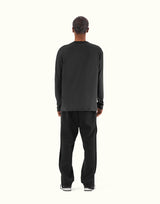 GÝM Wappen Stretch Long T-Shirt - Black