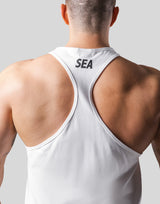 LÝFT × WIND AND SEA Training Tanktop - White