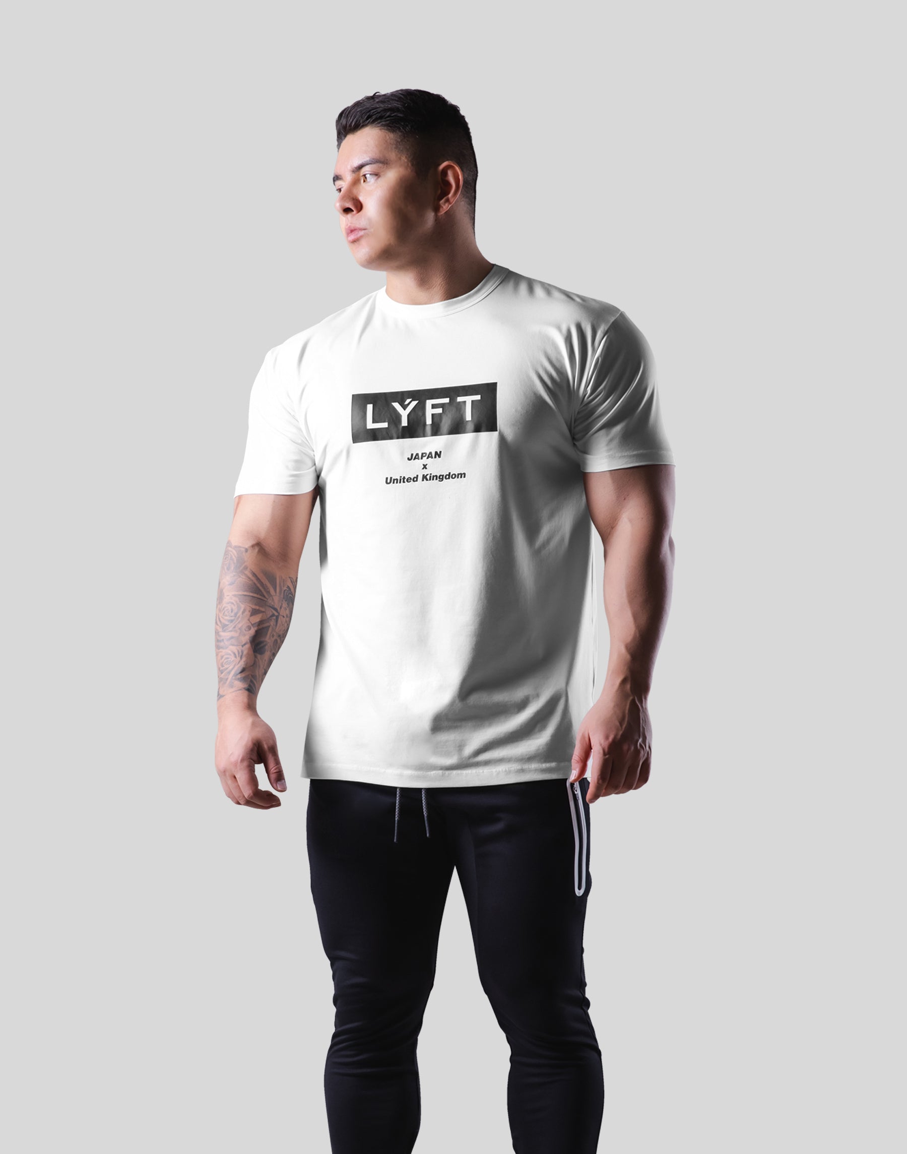 Box Logo Stretch Standard T-Shirt - White – LÝFT