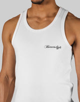 Original Ribbed Tanktop - White