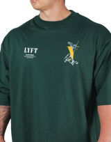 Statue Y Extra Big T-Shirt - Green