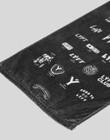 Heritage Logo Towel - Black
