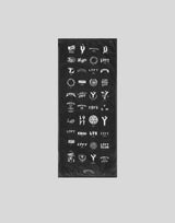 Heritage Logo Towel - Black