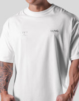LÝFT x EVERLAST x SUNG Big T-Shirt - White