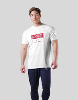 Box Logo Stretch Standard T-Shirt - Red