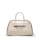 Born To LÝFT Enamel Grip Bag - Ivory