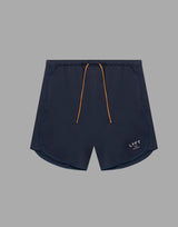 Stretch Seam Wide Shorts - Navy