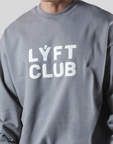 LÝFT CLUB Crewneck Sweat - Grey