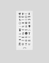 Heritage Logo Towel - White