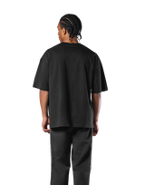 Vintage London Logo Big T-Shirt - Black