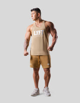 LÝFT × WIND AND SEA Training Tanktop - Beige