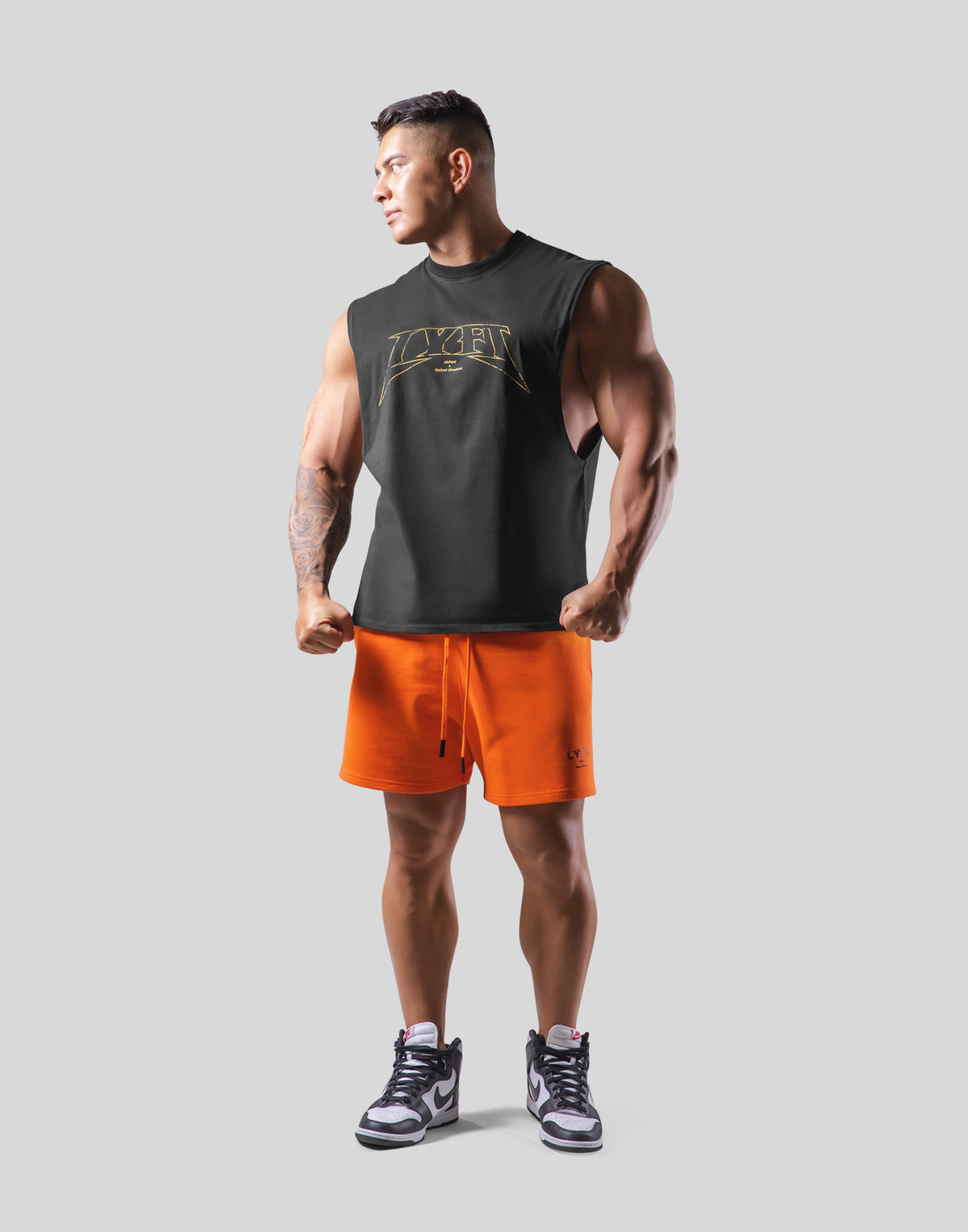 Metal logo No sleeve -Black
