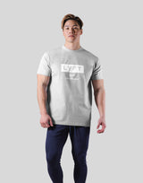 Box Logo Stretch Standard T-Shirt - Grey