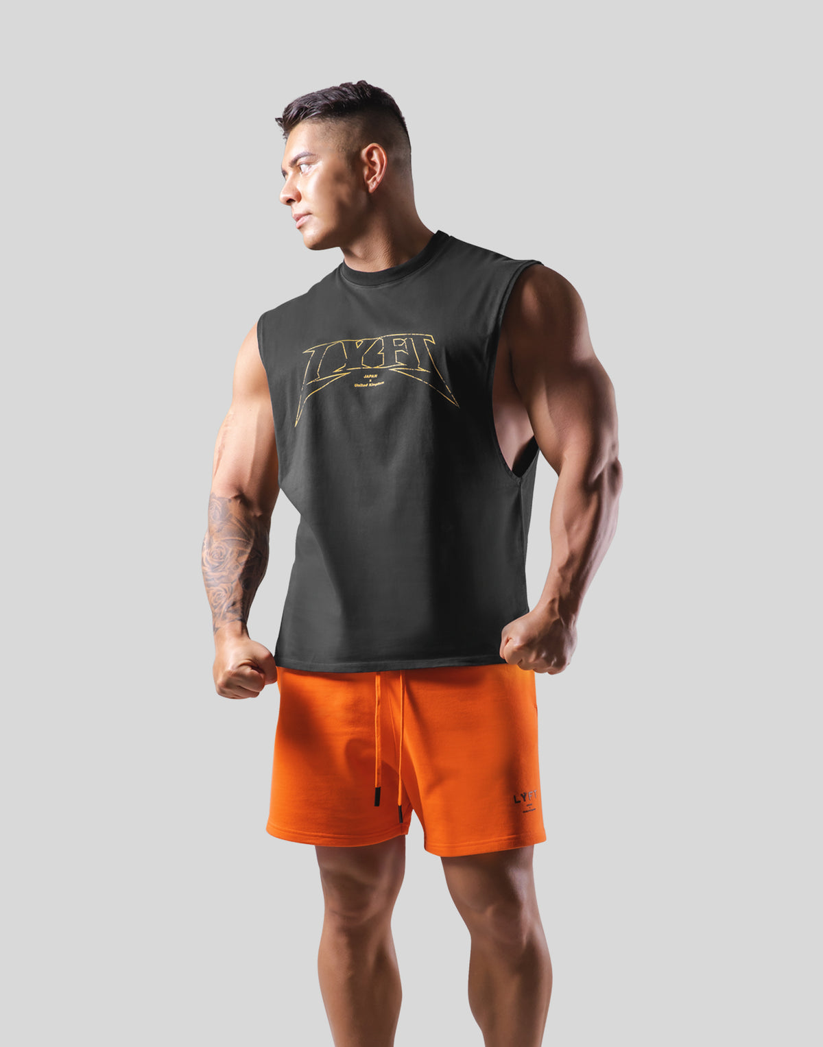Metal logo No sleeve -Black