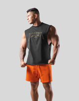 Metal logo No sleeve -Black