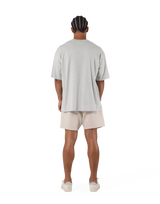 LÝFT Logo Big T-Shirt V.2 - Mix Beige