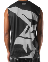 Faded Graphic Tanktop - Black