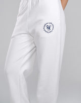 Sorona® Ring Logo Sweat Long Pants - White