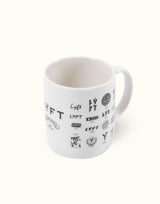 Heritage Logo Mug Cup - White